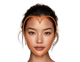 Heart face shape